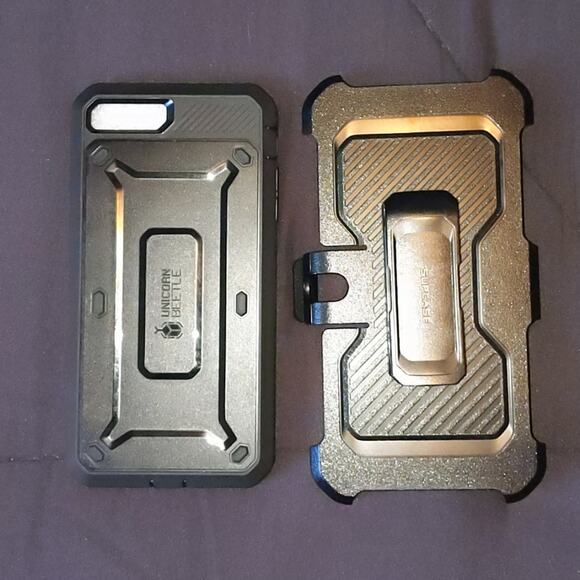 Supcase Unicorn Beetle iPhone 7 Plus Phone Black Case Cover - Picture 2 of 7